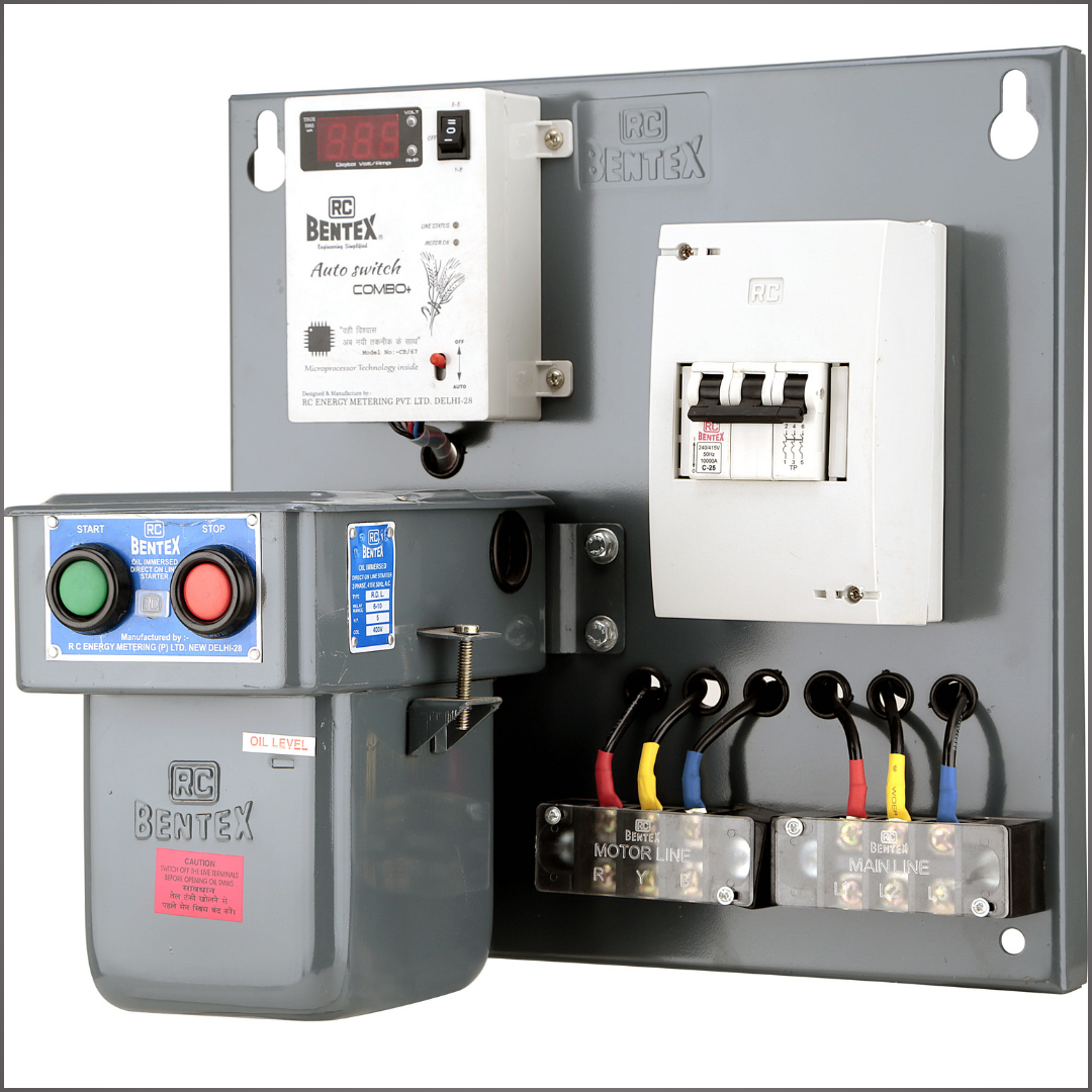 Kisan Shakti Direct On Line Panel With MCB With Preventor