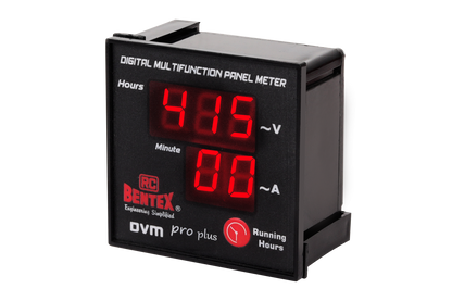 Three Phase Digital Volt & Amp Meter with Hours 0A-50A & 20-500V