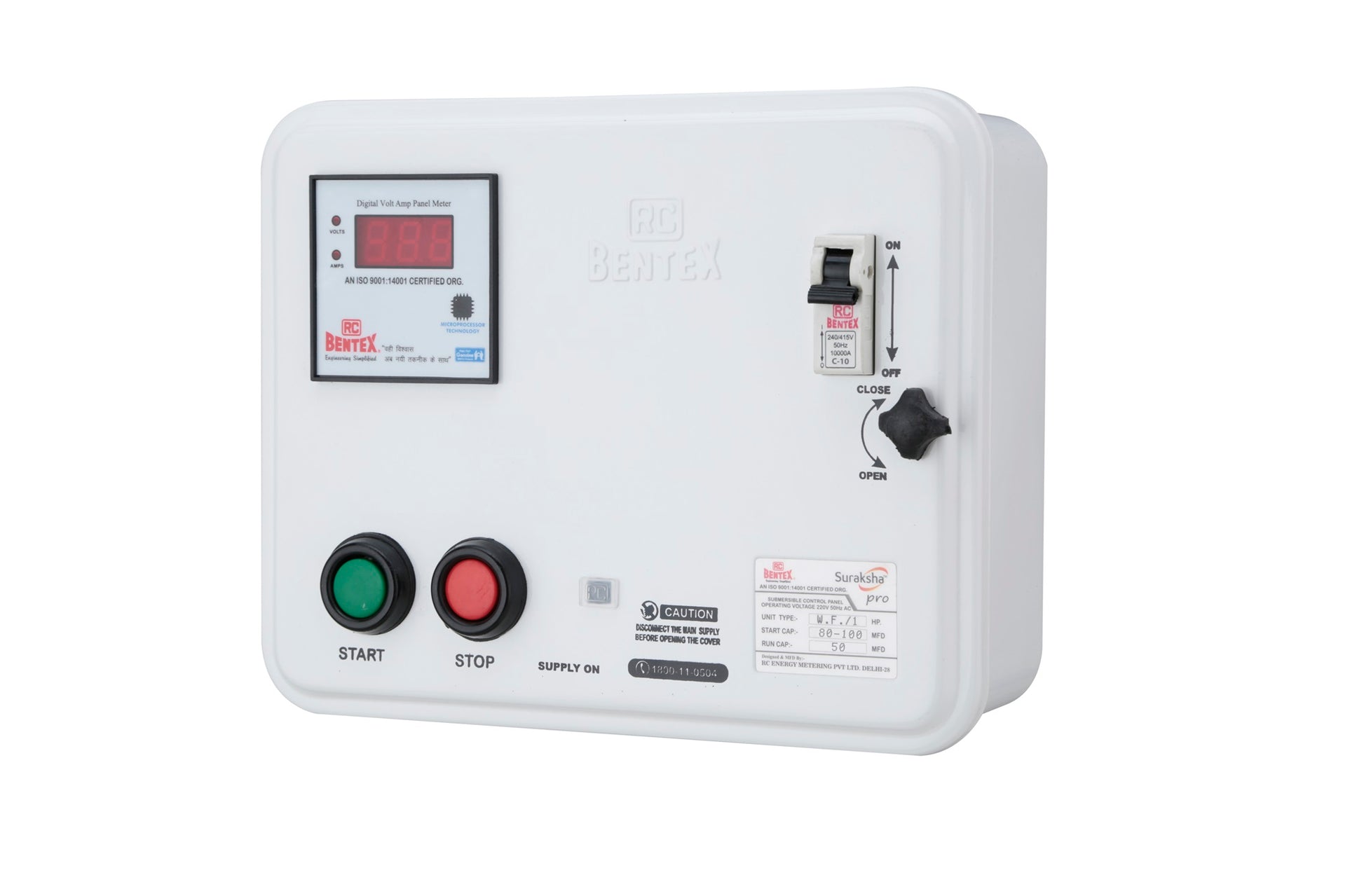 Suraksha Pro Panel Submersible Control Panel – RC Bentex