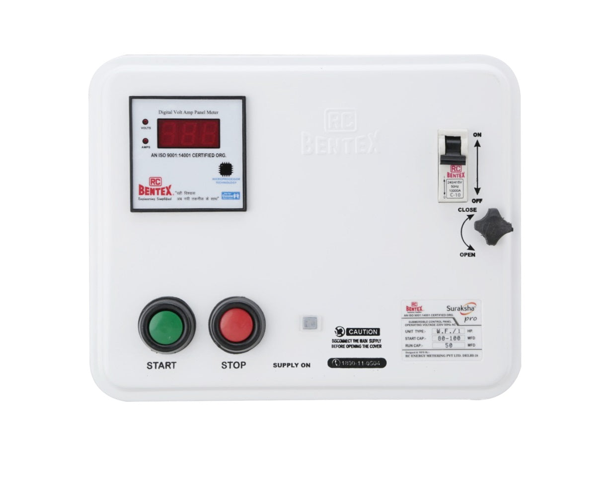 Suraksha Pro Panel Submersible Control Panel – RC Bentex