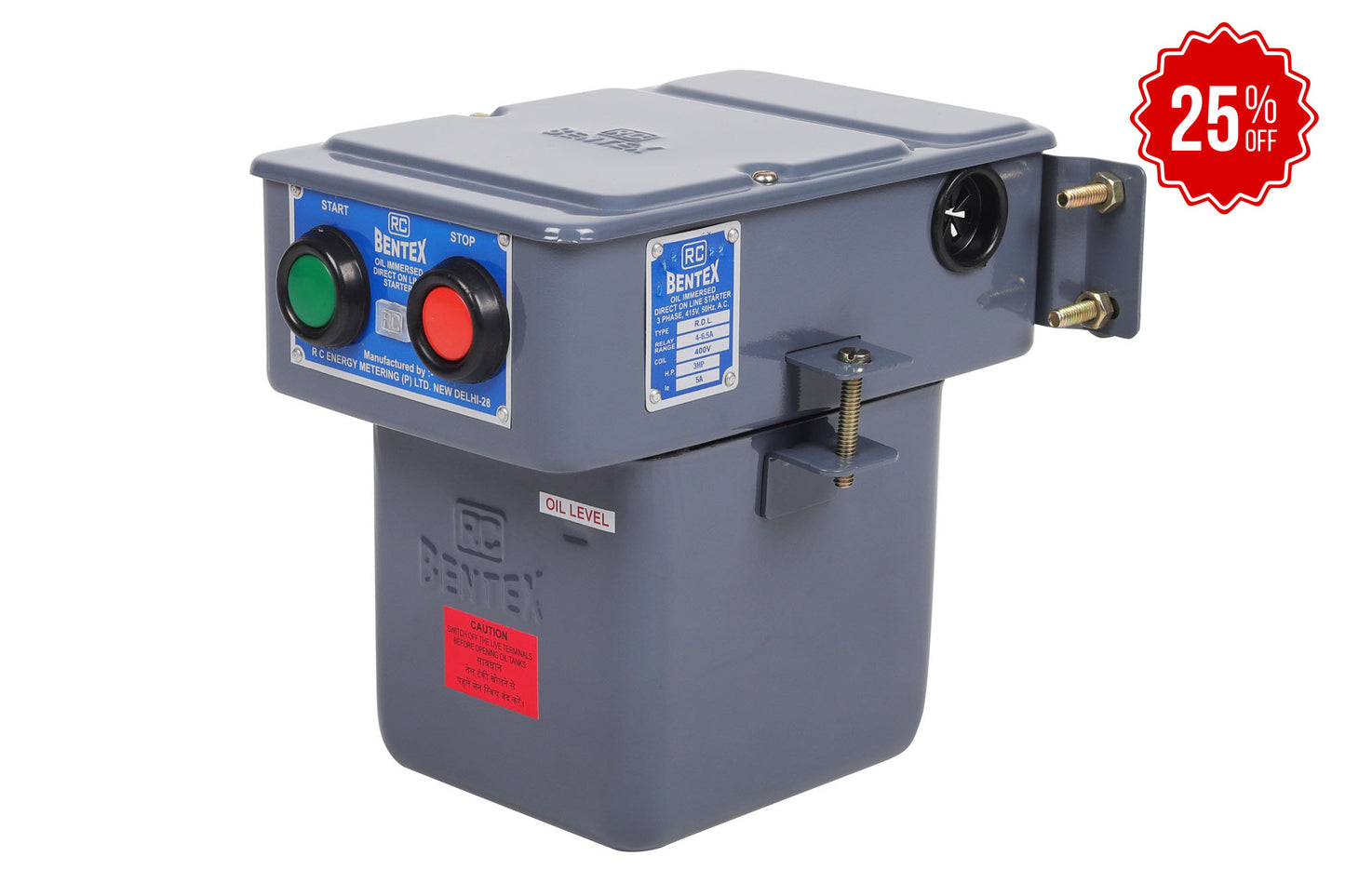 Oil Immersed Three Phase RDL Direct On Line Submersible Control Starter