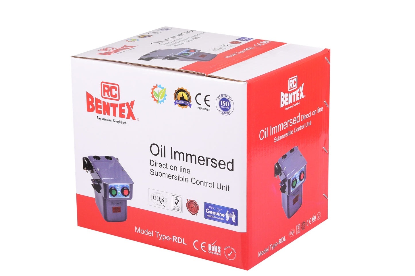 Oil Immersed Three Phase RDL Direct On Line Submersible Control Starter 10 HP