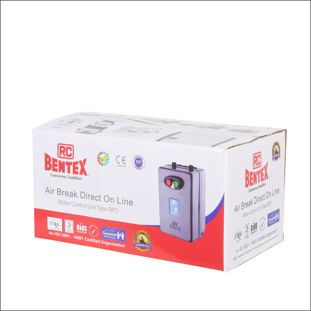 BPD Air Break Three Phase DOL Motor Starter.