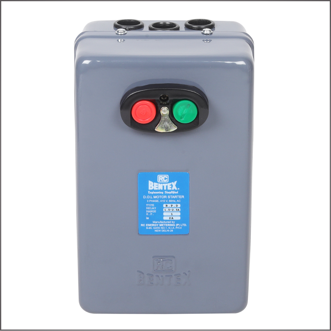 BPD Air Break Three Phase DOL Motor Starter.