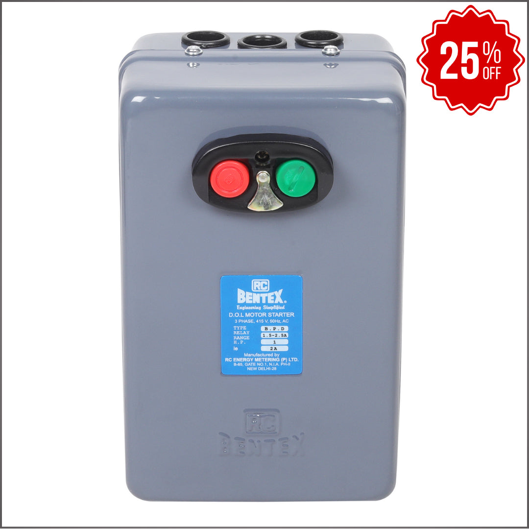 BPD Air Break Three Phase DOL Motor Starter