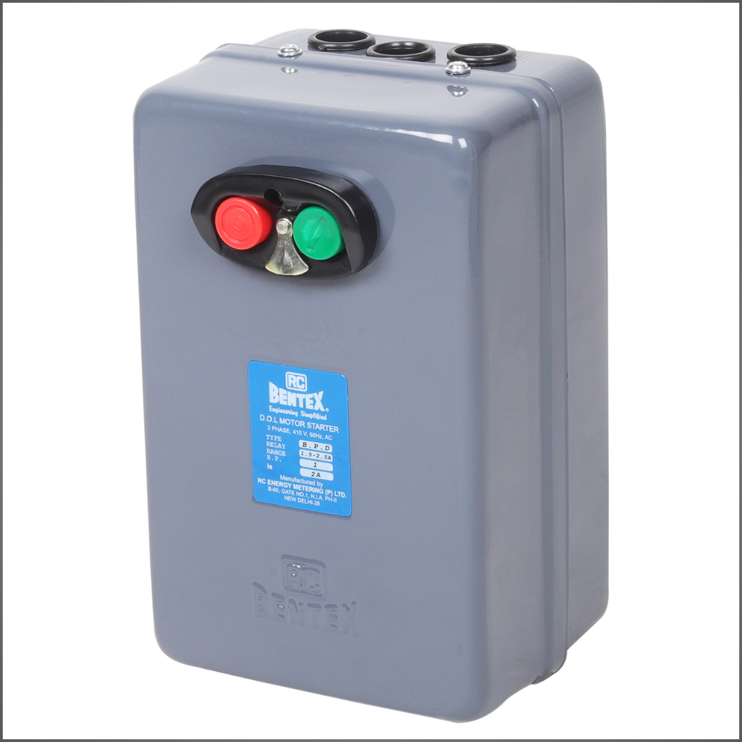 BPD Air Break Three Phase DOL Motor Starter.